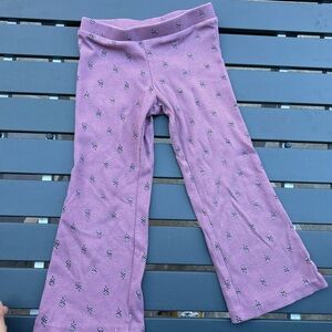 H&M girls ribbed leggings pants